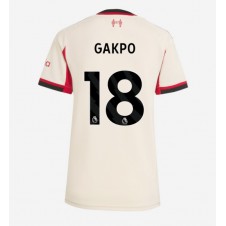 Liverpool Cody Gakpo #18 Bortatröja Dam 2025-26 Korta ärmar